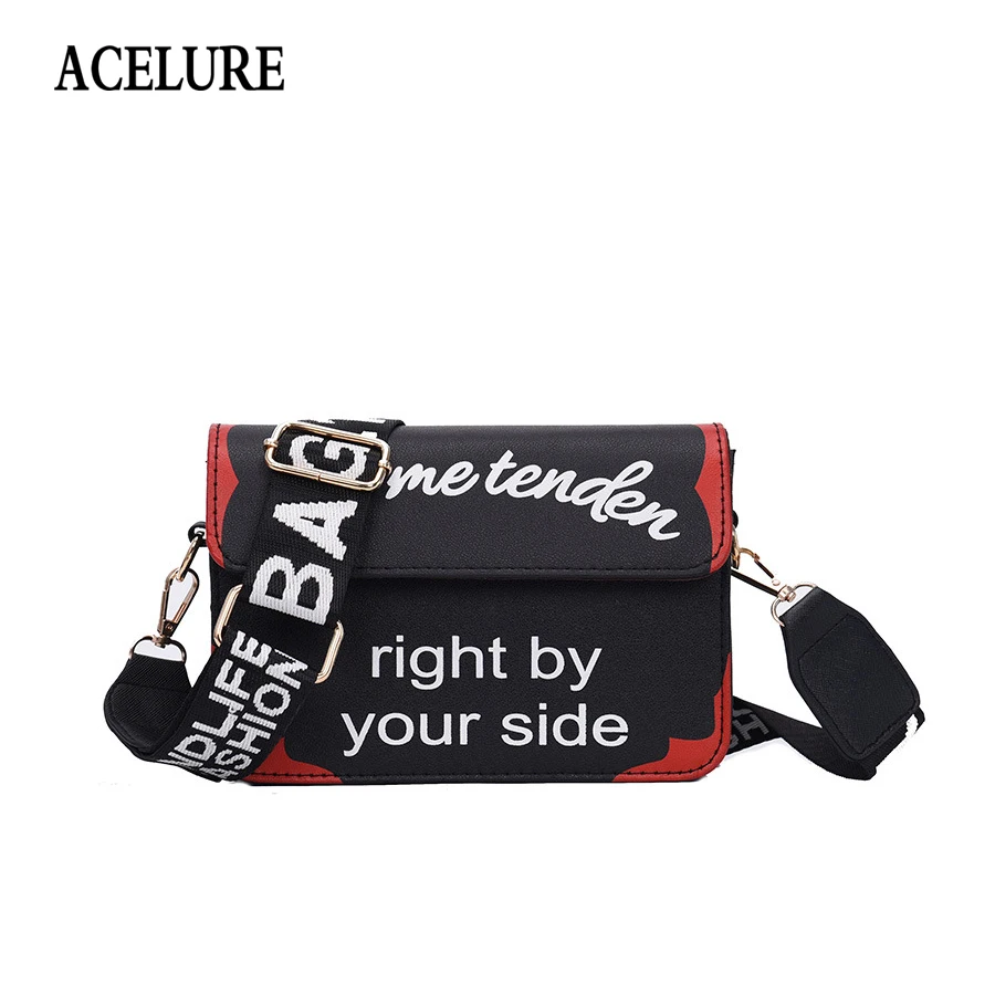 ACELURE عالية الجودة واسعة مقبض الإناث حقيبة كتف إلكتروني نمط Crossbody حقيبة ساعي بو الجلود عارضة صغيرة رفرف حقيبة يد ACELURE عالية الجودة واسعة مقبض الإناث حقيبة كتف إلكتروني نمط Crossbody حقيبة ساعي بو الجلود عارضة صغيرة رفرف حقيبة يد