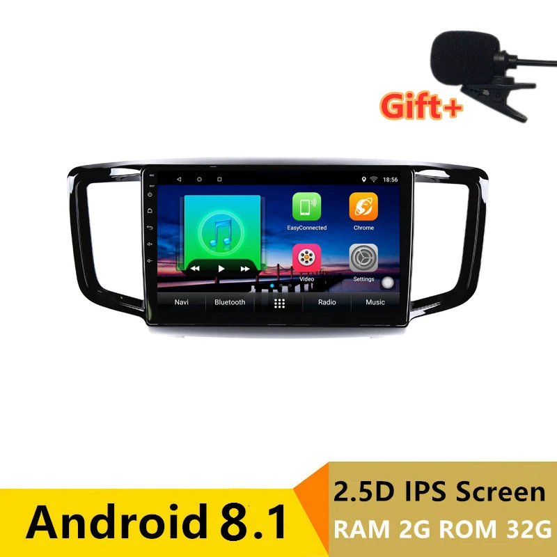 10 &quot2 + 32G 2.5D IPS Android 8 1 автомобильный DVD мультимедийный плеер GPS для Honda Odyssey 2015 2016 2017