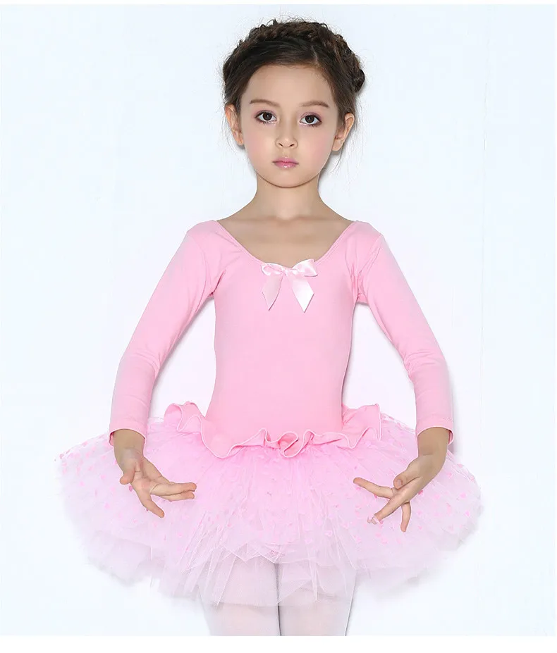 Performance Clothing Girls Spring and Autumn Children 's Long Sleeved