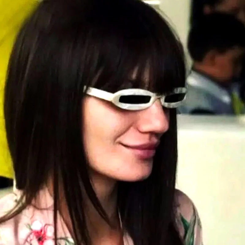 

Small Oval Sunglasses Women Rectangle Pink Leopard Black Sun Glasses for Women Unique Eyewear Funny Shades Gafas Oculos De Sol