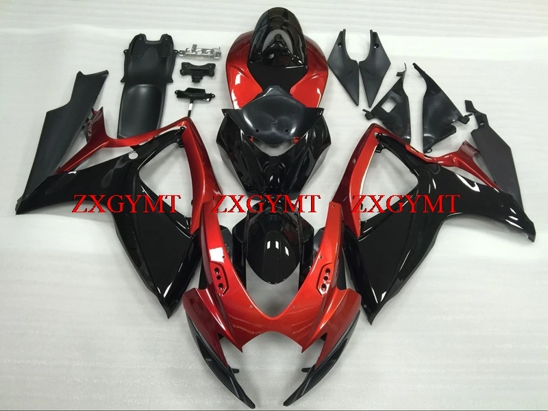 

Plastic Fairings for GSXR 750 2006 - 2007 K6 Motorcycle Fairing GSXR 600 06 Red Black 12 Fairings GSX-R600 06