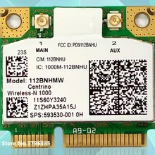 SSEA Новинка для Intel wireless-N 1000 112BNHMW Половина мини PCI-E беспроводная карта для IBM Y560 G560 B560 T500 T510 W500 W510 60Y3241