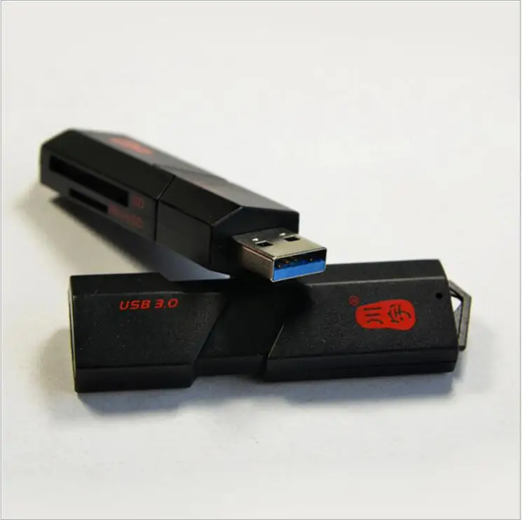 Новый супер скорость 5 Гбит/с USB 3 0 считыватель карт 2 в 1 для Micro SD и карты Макс