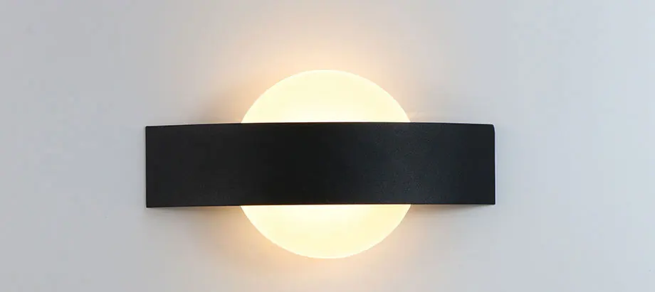 Sala de Jantar Lâmpada de Parede 4 w Luz Conduzida da Parede Interior Decoração Dispositivo Elétrico da Lâmpada da Varanda Corredor Luz da Cozinha Iron & Acrílico Ac90 260v 2 4 w conduziu a luz da parede