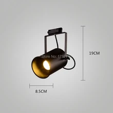 Промышленные чердак трековые огни трекового освещения. Винтажный Американский Сельский трек лампа прожекторы, Ретро бар магазин счетчиков фонари