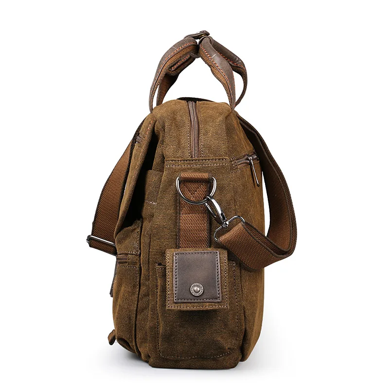 レトロキャンバスバッグ,多機能メッセンジャーバッグ,ショルダーバッグ
