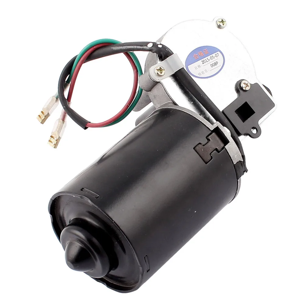 

UXCELL DC 12V 40RPM Shaft High Torque Right Worm Gear Motor Speed Reducer