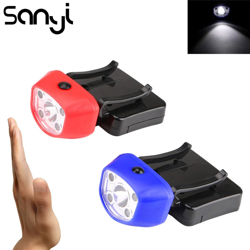 SANYI 5 Modes Mini Flashlight 90 Degree Rotatable Head Lantern LED