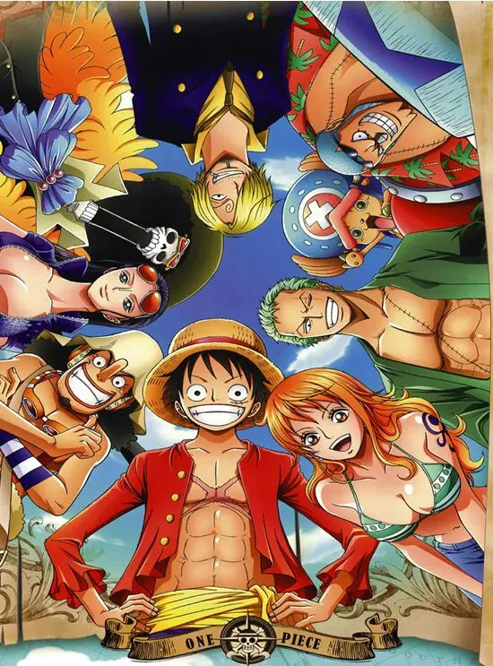 one piece The wooden puzzle 1000 pieces ersion pap...