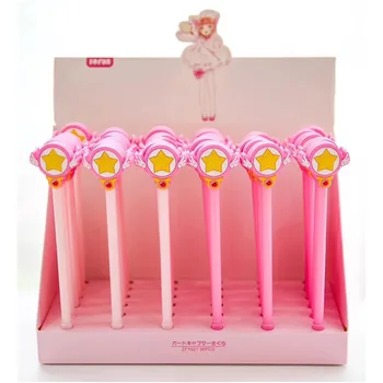 

Cartoon Variable Sakura Gel Pen Magic Star Scepter Pen Student School Tool Birthday Party Decoration Favors Supplies Frien props
