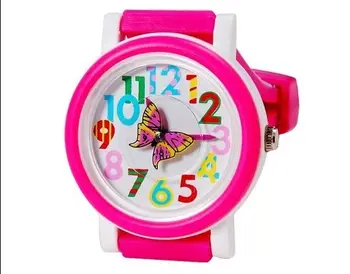 

Waterproof Kid Watches butterfly Children Silicone Wristwatch Brand Quartz Wrist Watch Baby For Girls Boys Fashion Casual Reloj