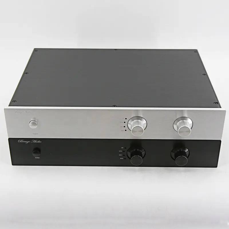 

ZEROZONE Full Aluminum Preamplifier Chassis Box DIY Preamp Case 430*70*308MM L11-49