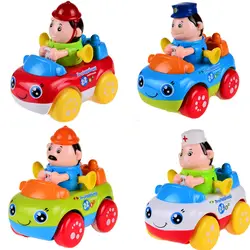 BOHS Toddler Occupational Play Vehicles-пожарный инженер доктор полицейский-трение питание инерция Toys-4pcs