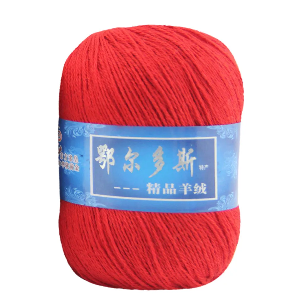 1pc Soft Cashmere Yarn Hand Mongolian Woolen DIY Weave Thread Cotton Yarn Fiber Yarn Hand Wool Crochet for DIY Sweater Scarf Hat