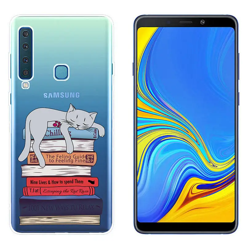 Arvin TPU Case for A750 A6 A8 2018 A520 Fundas Smart Back Phone Cover for A5 A7 A6 A8 Plus Samsung Galaxy A9 2018 Clear Silicong (11)