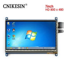 CNIKESIN 7 inch LCD Touch Screen Display for Raspberry Pie HDMI HD BB BLACK Computer Screen LCD