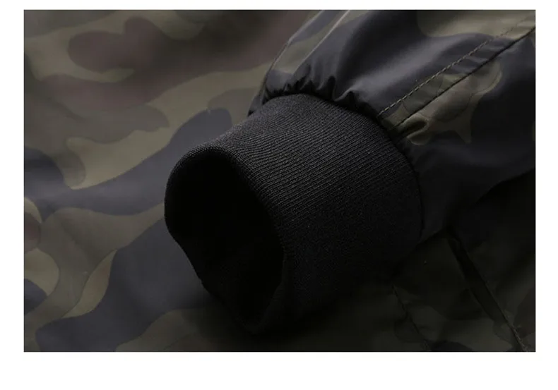 7XL Jackets Men 2019 Camouflage Jacket Male Coats Camo Bomber Mens Jacket Brand Cloth Outwear Baseball Collar Plus Size 5XL 6XL 15