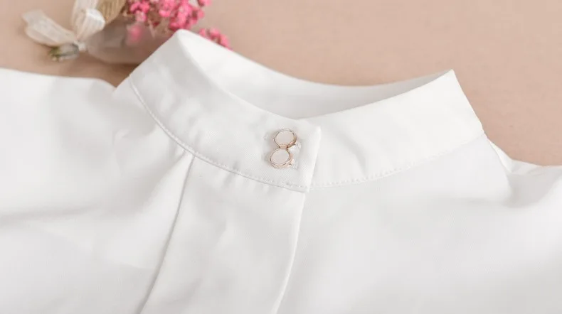 Женская шифоновая рубашка без рукавов с отложным воротником|shirt female|beaded shirtcollar shirt