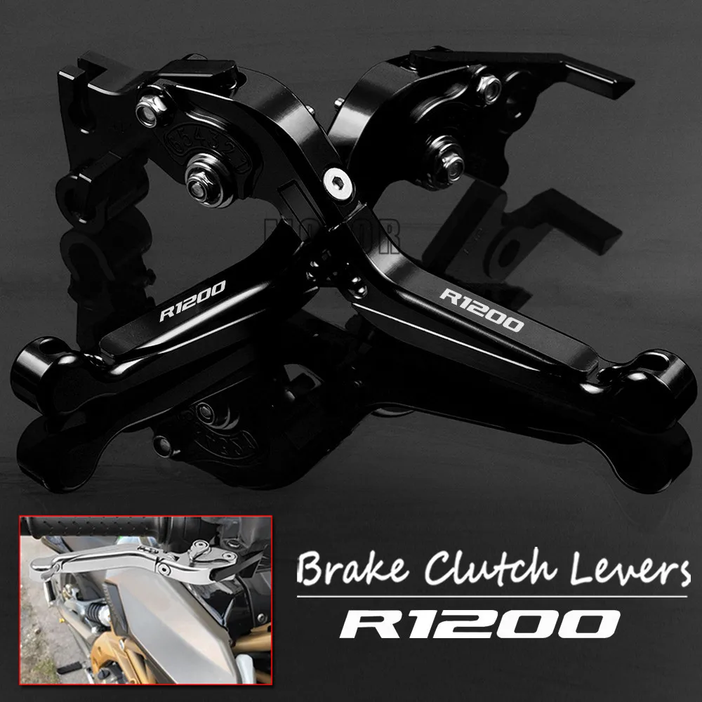 

Motorcycle CNC Adjustable Folding Brake Clutch Levers For BMW R1200GS R1200GS ADVENTURE R1200R R1200RT R1200SE R1200S R1200ST