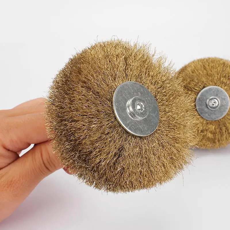 Шлифовальный станок для полированной стальной проволоки 80*6 мм 1 шт.|wire brush wheel|steel