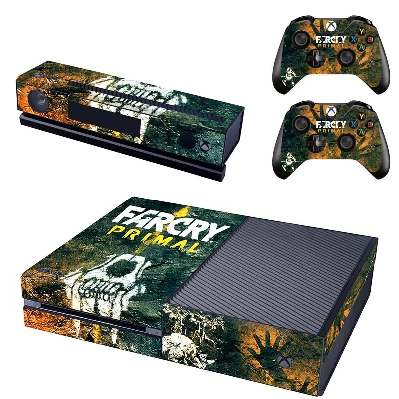Стикер кожи Far Cry наклейки Primal предназначен для Xbox One консоли и Kinect и 2 контроллера