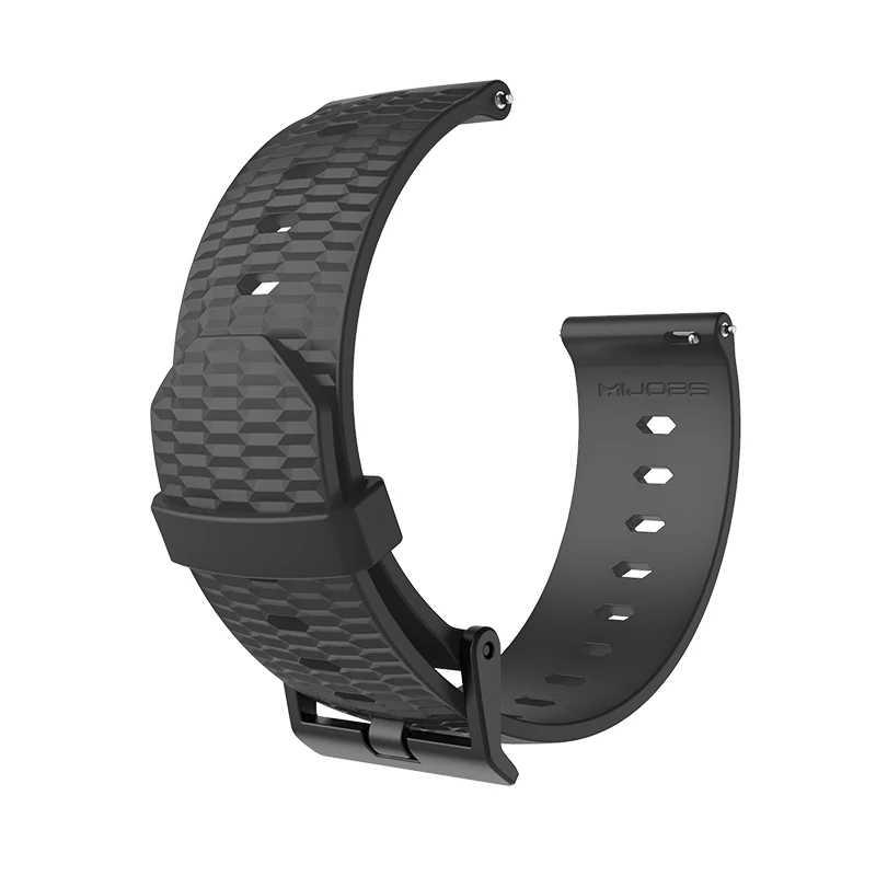 Mijobs 20 22 мм силиконовый браслет для Xiaomi Huami Amazfit Bip BIT PACE Band смарт часы браслет аксессуары браслеты ремни