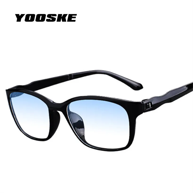 

YOOSKE Ultra-light Reading Glasses Women Men Anti blue rays Eyeglasses for Reading Double film Prescription Hyperopia Glasses