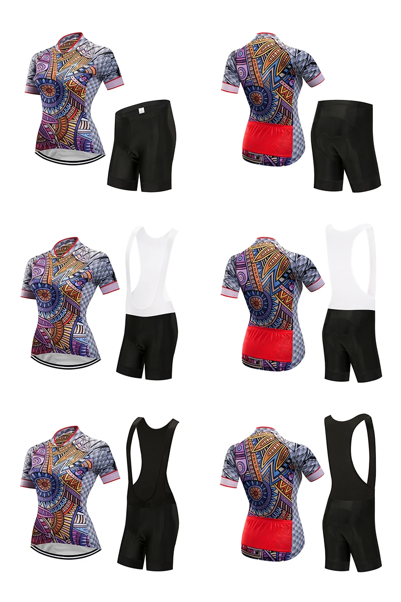 Быстросохнущая велосипедная одежда,, Женский комплект Джерси для велоспорта, гелевая накладка, штаны, облегающий костюм, mallot mtb, комплект одежды для велоспорта, платье, костюм, одежда
