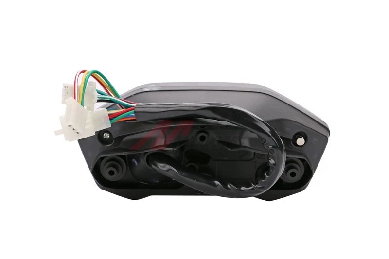 Universal Tachometer ATV Motorcycle LCD Digital Speedometer Odometer KMH Gauge Backlight Motorcycle Odometer for 2,4 Cylinders