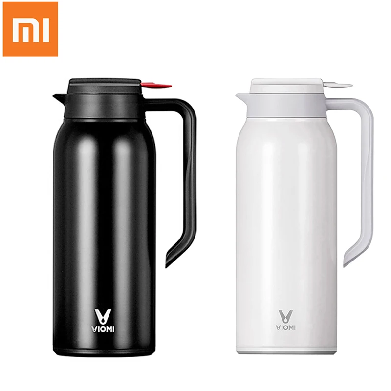 Xiaomi VIOMI 1.5L термос чашки Mijia нержавеющая сталь вакуумный термос Бутылка 24 часа колба портативная изоляция чайник для воды