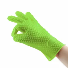 Новейшая кухонная рукавица с изоляцией для микроволновой печи, термостойкие силиконовые перчатки, держатель для посуды для духовки, выпечки, барбекю, для приготовления пищи, не инструменты скольжения