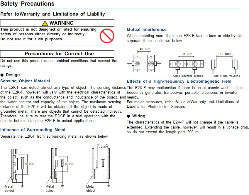E2K-F10MC1 datasheet 5