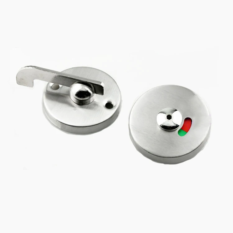 Stainless Steel Door Lock Instructions Public Restroom Toilet Partition Door Lock Vacant Engaged