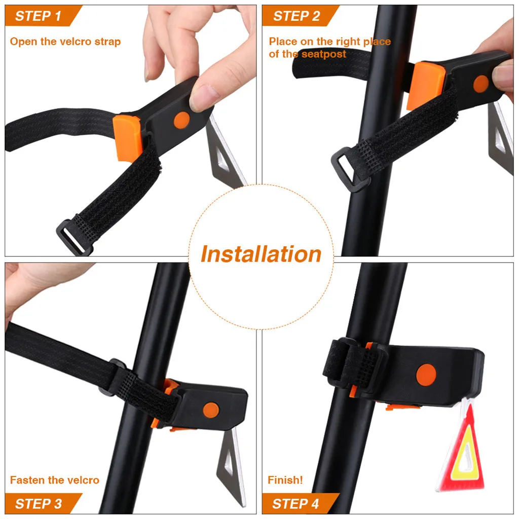 Best USB Rechargeable Bike Rear Tail Light LED Bicycle Warning Safety Smart Lamp Unique Red Yellow Light Riding Night Triangle Shape# 5 Best USB Rechargeable Bike Rear Tail Light LED Bicycle Warning Safety Smart Lamp Unique Red Yellow Light Riding Night Triangle Shape# 5