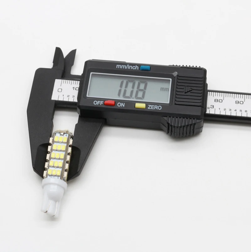 10PCS High Quality 68LED 68smd 1206 3020 68 SMD LED T10 Car W5W 194 927 161 Wedge Light Lamp Bulb For License Plate bulb (5)
