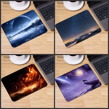 

Yuzuoan Outer space stars nebulae space art wallpaper Anti-Slip Mouse Pad 180x220x2mm and 250x290x2mm mat Cool Design mouse pad