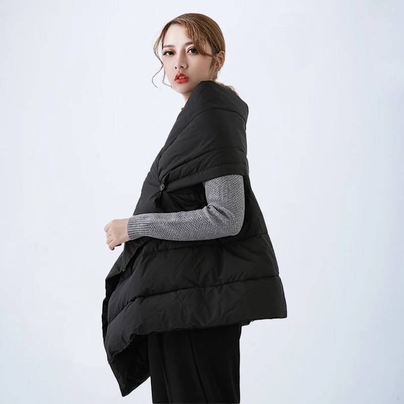 

Sleeveless Winter Female Vest Warm Women Vest Jacket Fashionable 2019 Spring Fall Waistcoat Women Coat Casual Black Top Clothes