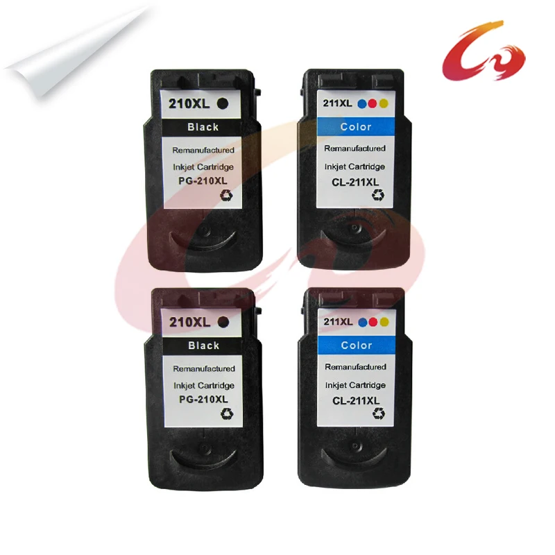PG-210XL PG210XL Black Ink Cartridges for Canon MP495 MX320 MX340 Printer
