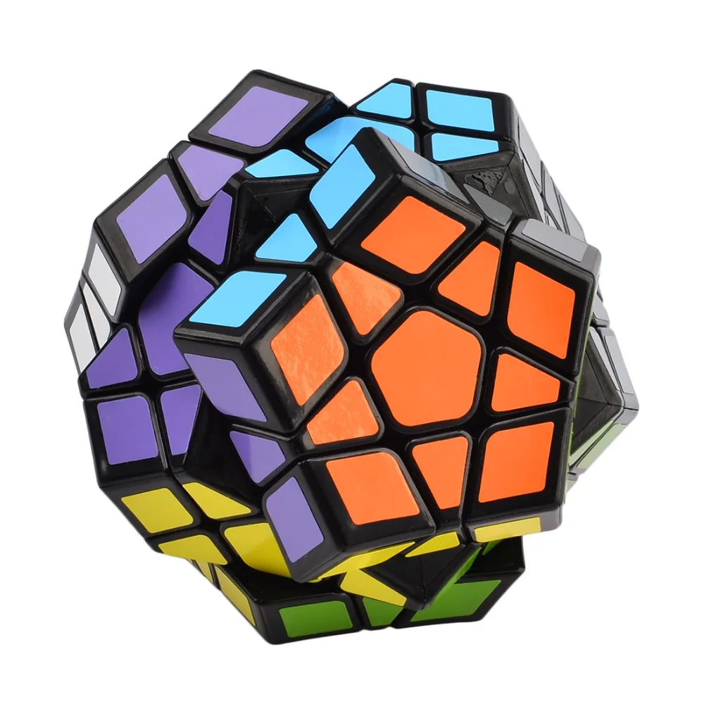 Бренд Новое поступление Qiyi Galaxy вогнутый мозг тизер Dodecahedron Magic Cube Скорость извилистый паззл игрушка для взрослых детей