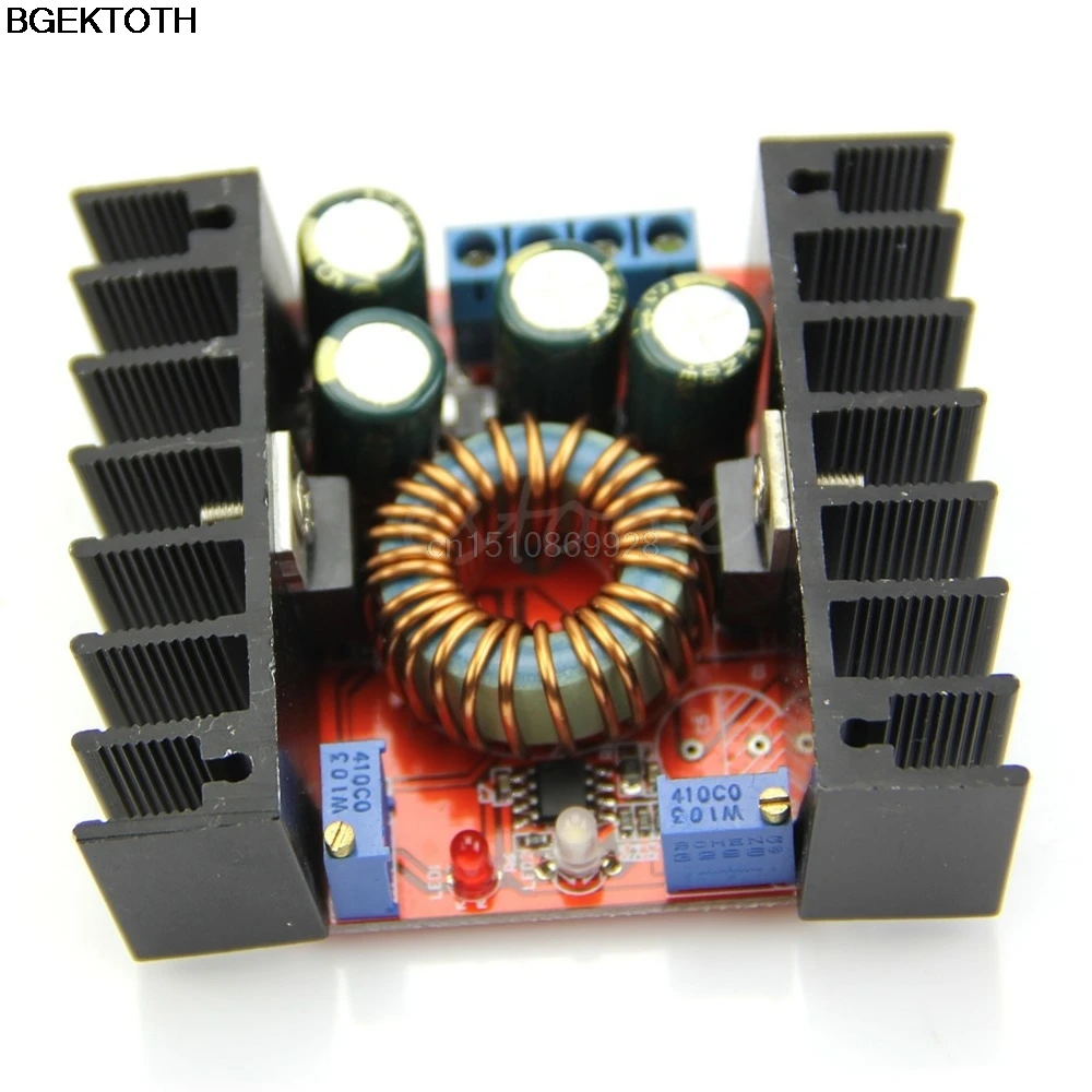 

DC-DC 7-32V 10A Buck Converter Adjustable 200W For Battery/LED/Car Power Module
