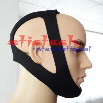 

by dhl or ems 100pcs Anti Snoring Chin Strap Neoprene Stop Snore Chin Support Belt Anti Apnea Jaw Solution Sleep Device