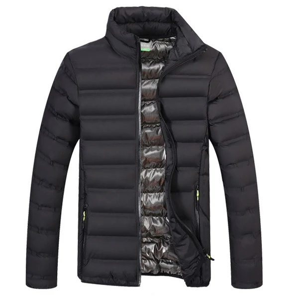 Жутко и boror весна-осень легкий хлопок Мягкий куртка пальто зимняя куртка мужская Военная пиджаки ветрозащитная куртка-бомбер Куртки размер М-4XL - Цвет: black
