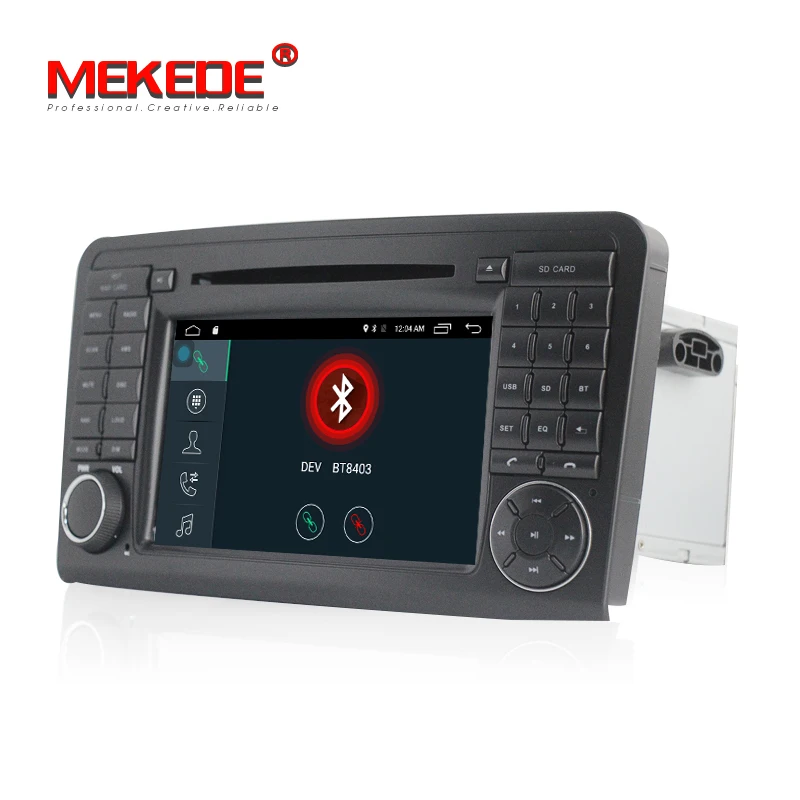 Cheap HD Android 7.1 CAR DVD player For Mercedes Benz GL ML CLASS W164 ML350 ML500 X164 GL320 car GPS stereo radio RAM 2G ROM 16G 5