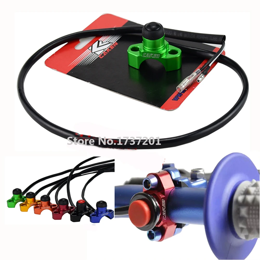 

CNC Billet Engine Kill Start Stop Switch Buttom For Honda XR250R CRF250X CRF450X