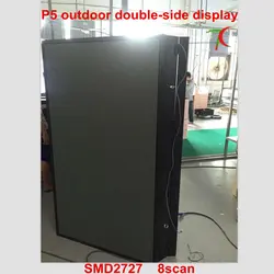 P5 открытый двухсторонний Водонепроницаемый светодиодный дисплей