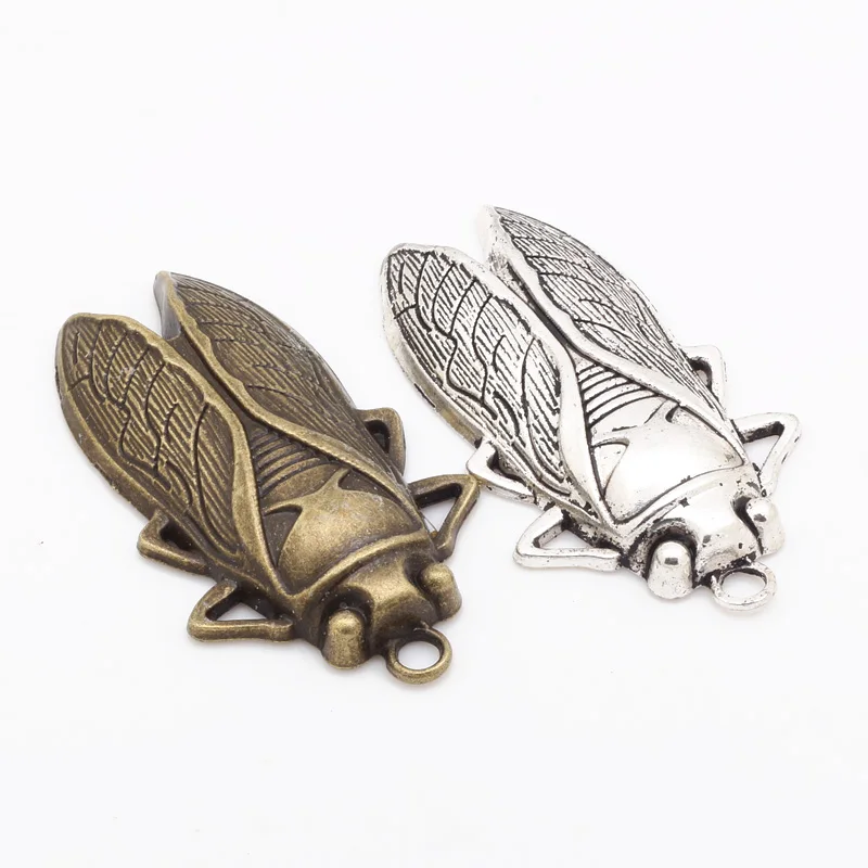 Paduan Logam Antik Hewan Besar Jangkrik Liontin Pesona Fit