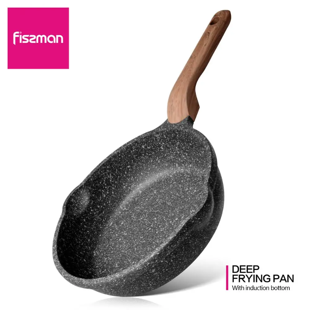 

FISSMAN Deep Frying Pan Non-stick coating Aluminium Space Stone Series Dots Induction Cooker