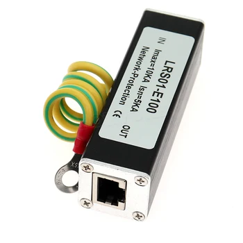 

Protection device Lightning Arrester Network RJ45 Surge Protector SPD for 100M Ethernet Network