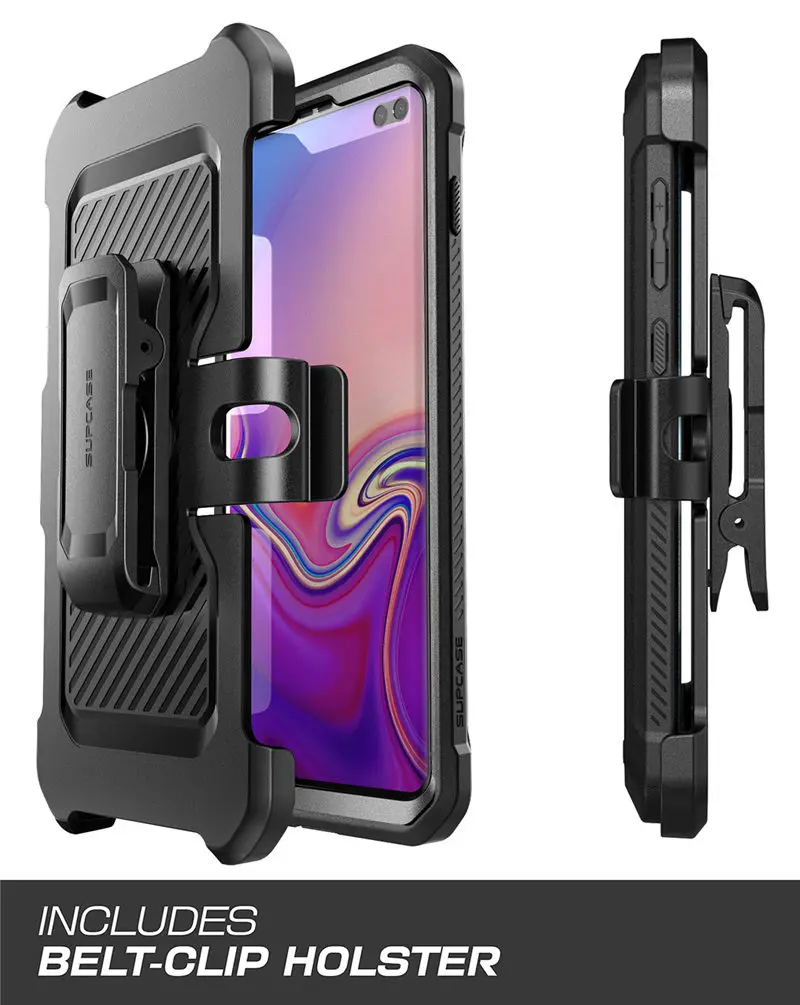 SUPCASE UB Pro для samsung Galaxy S10 плюс Чехол 6," всего тела прочный подставка чехол Крышка без встроенного Экран протектор