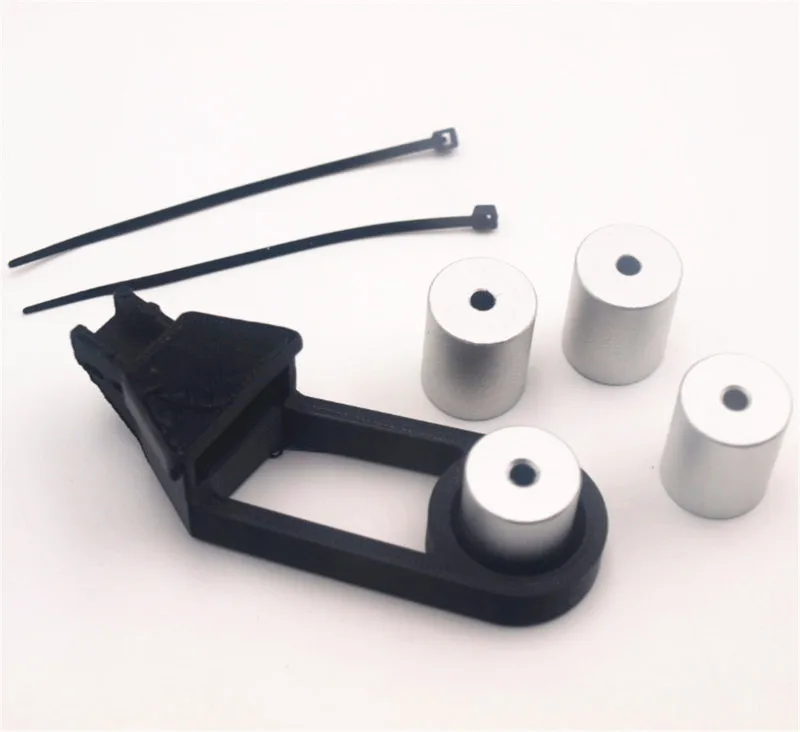 Funssor CR 10/ cr10S 3d printer solid spacer/ with y axis wire retrain CR 10 aluminum Solid Bed Mount Strain relief bracket|3D Printer Parts & Accessories| - AliExpress